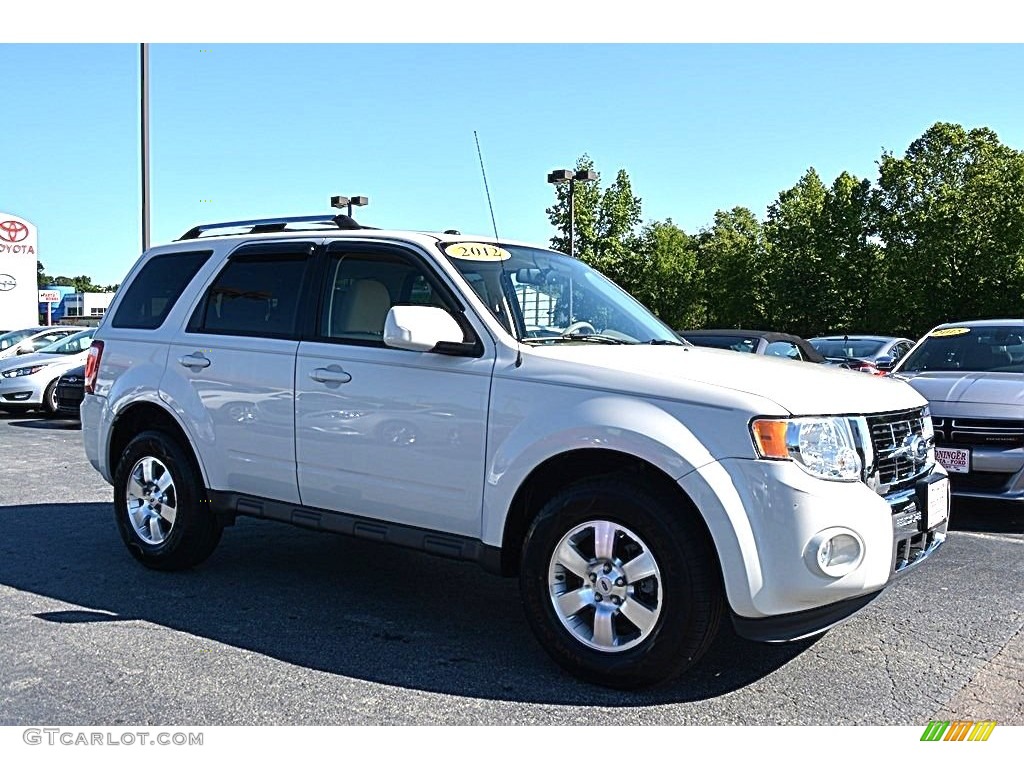 White Suede Ford Escape