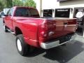 2008 Inferno Red Crystal Pearl Dodge Ram 3500 SLT Quad Cab 4x4 Dually  photo #3