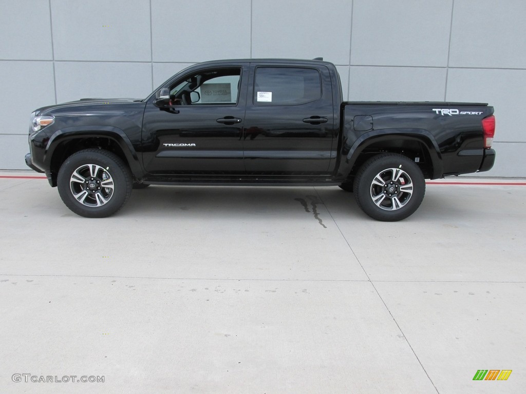 Black 2016 Toyota Tacoma TRD Sport Double Cab Exterior Photo #113222380