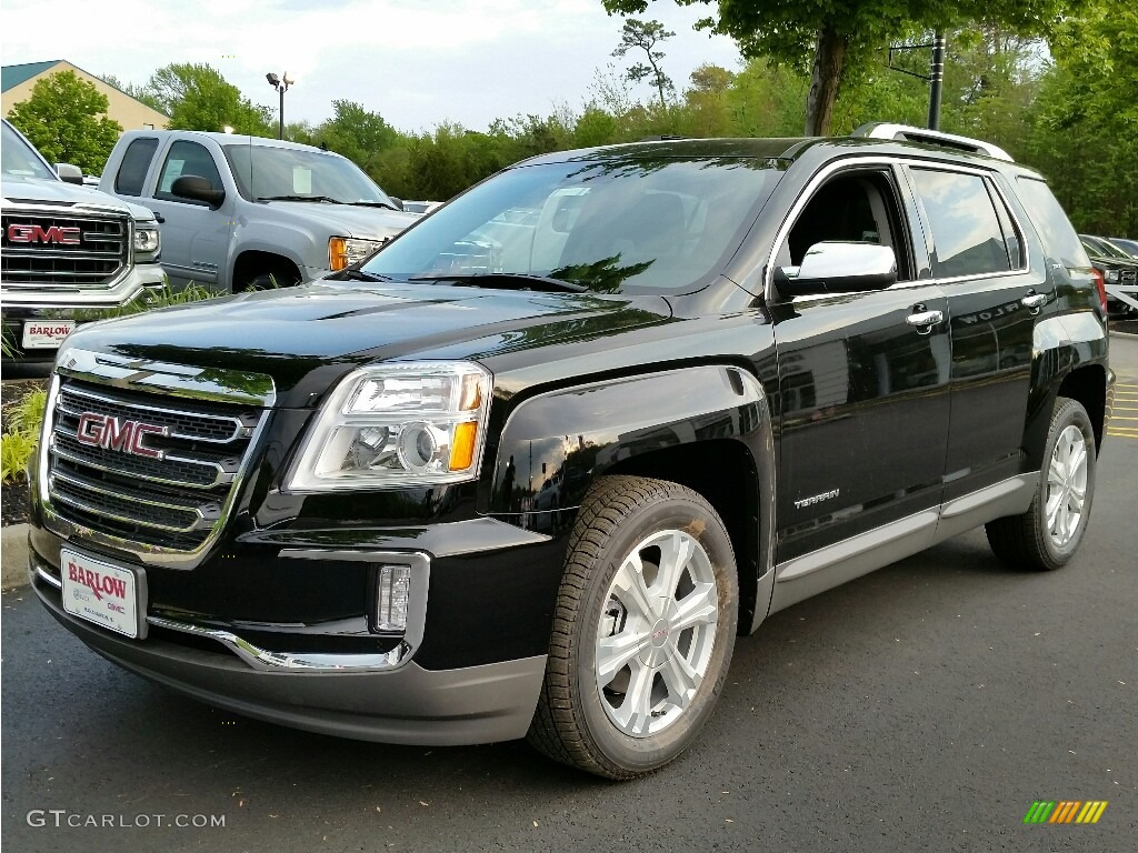 2016 Terrain SLT AWD - Onyx Black / Jet Black photo #1