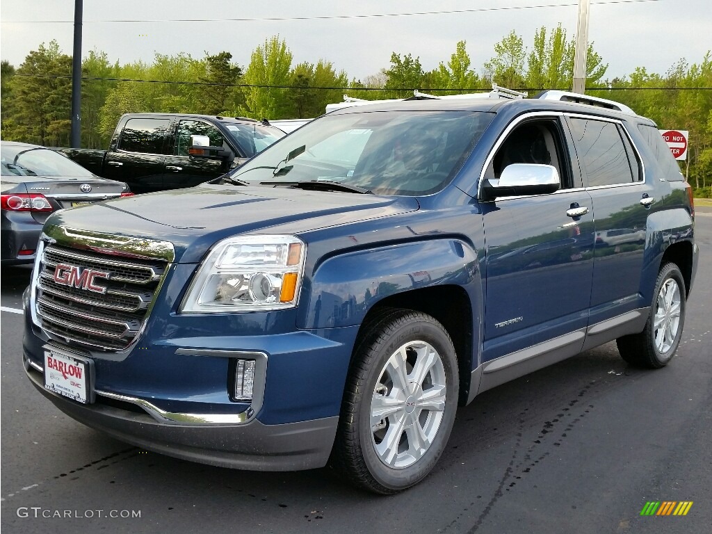 2016 Slate Blue Metallic GMC Terrain SLT #113197130 Photo ...