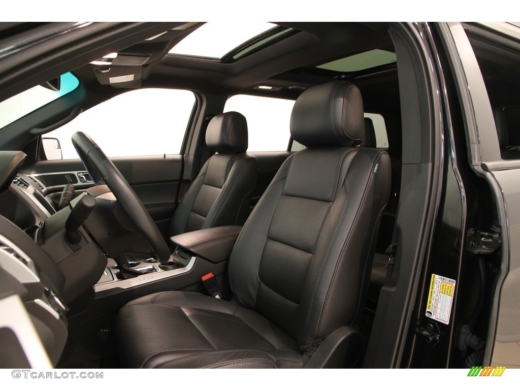 2014 Explorer XLT - Tuxedo Black / Charcoal Black photo #5