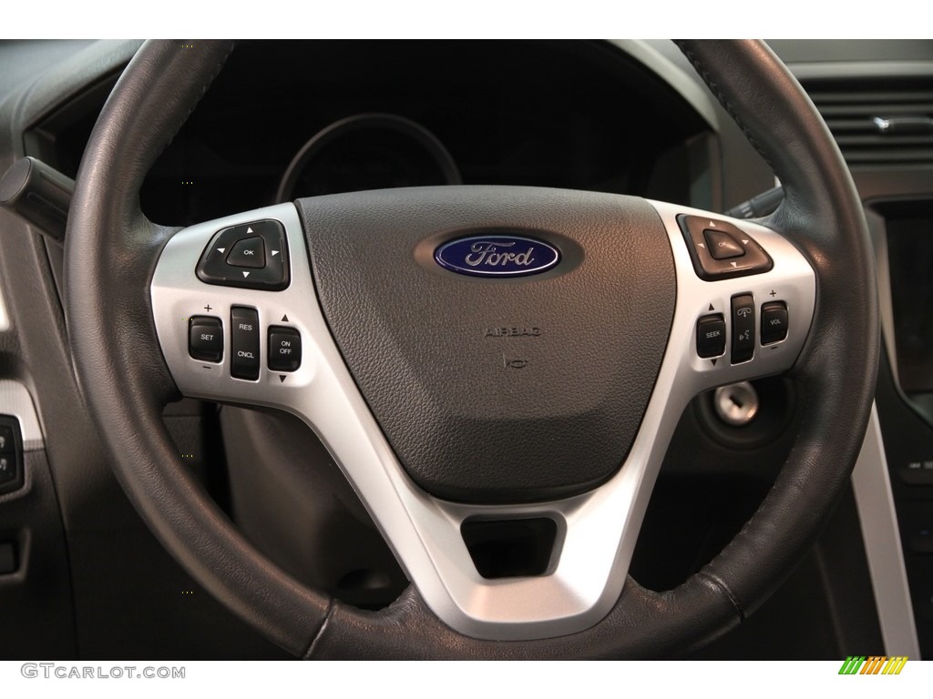 2014 Explorer XLT - Tuxedo Black / Charcoal Black photo #6