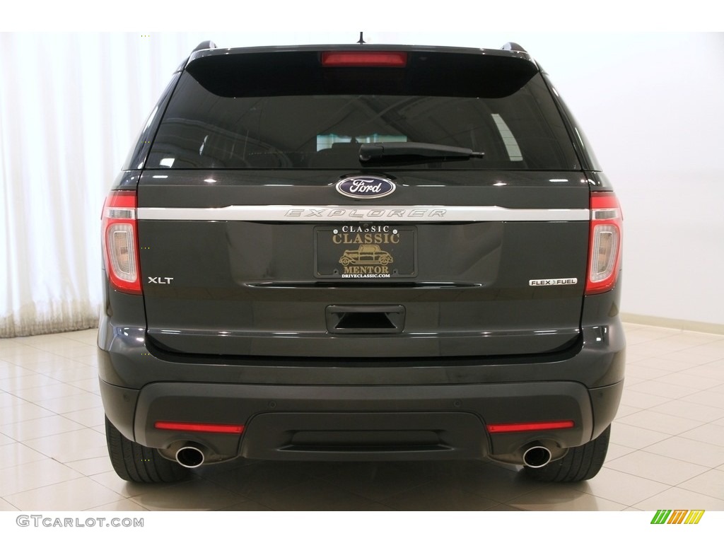 2014 Explorer XLT - Tuxedo Black / Charcoal Black photo #18