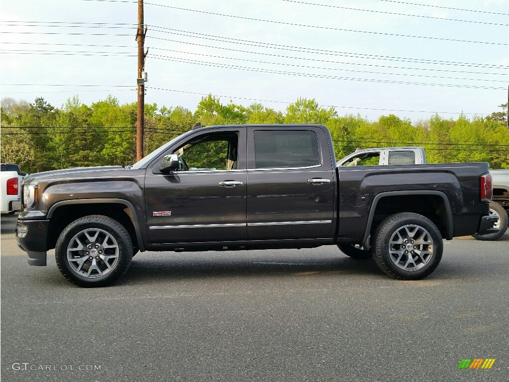 2016 Sierra 1500 SLT Crew Cab 4WD - Mahogany Metallic / Jet Black photo #3