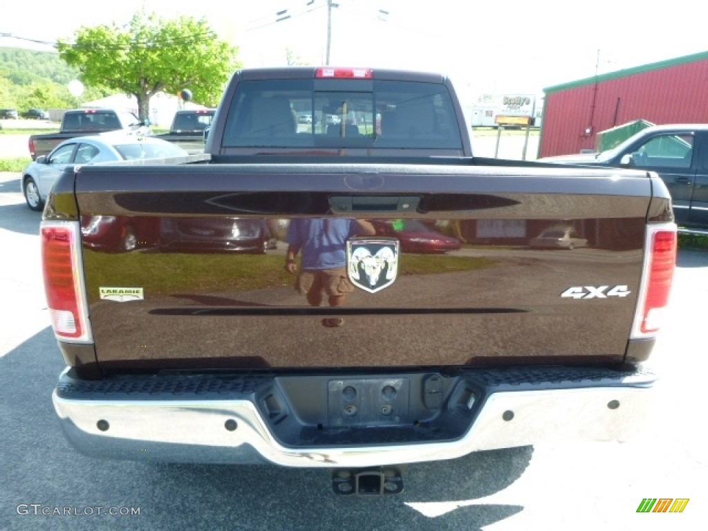 2015 2500 Laramie Crew Cab 4x4 - Western Brown / Canyon Brown/Light Frost Beige photo #7