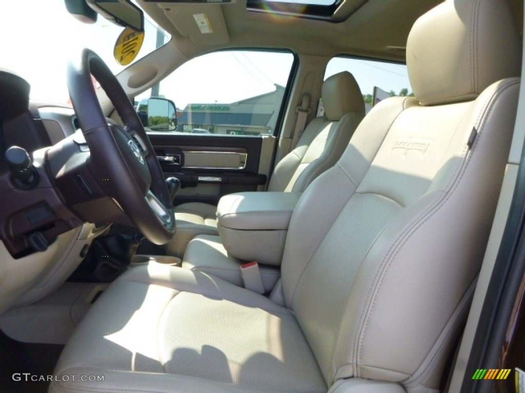 2015 2500 Laramie Crew Cab 4x4 - Western Brown / Canyon Brown/Light Frost Beige photo #15