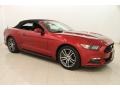 2016 Ruby Red Metallic Ford Mustang EcoBoost Premium Convertible  photo #2