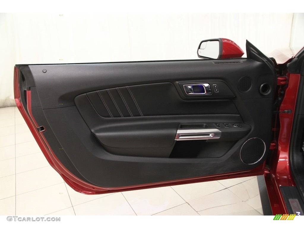 2016 Mustang EcoBoost Premium Convertible - Ruby Red Metallic / Ebony photo #5
