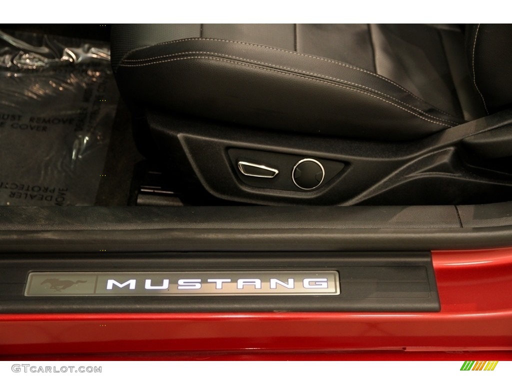 2016 Mustang EcoBoost Premium Convertible - Ruby Red Metallic / Ebony photo #6