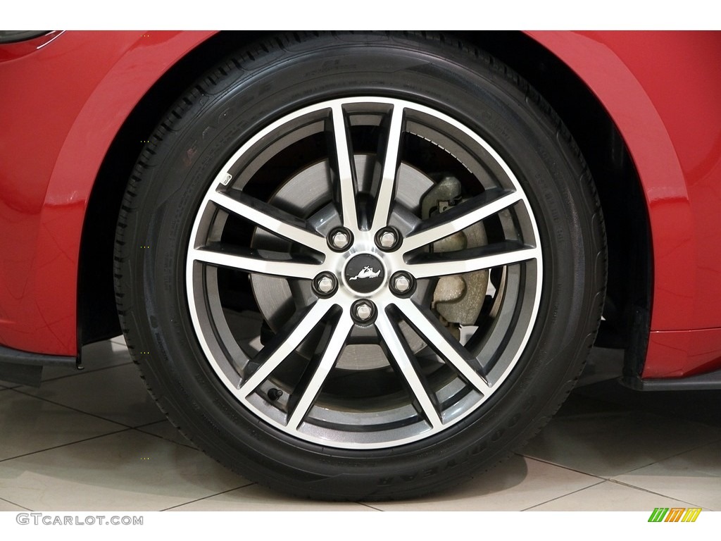 2016 Ford Mustang EcoBoost Premium Convertible Wheel Photo #113225950