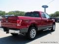 2016 Ruby Red Ford F150 XLT SuperCab 4x4  photo #5
