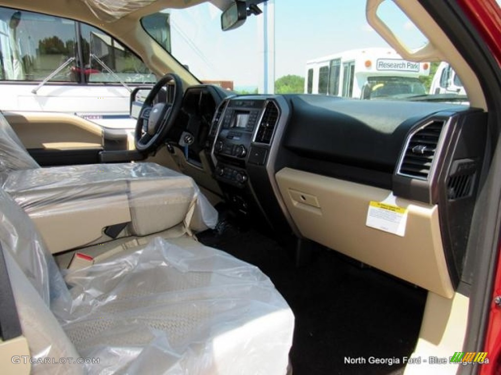 2016 F150 XLT SuperCab 4x4 - Ruby Red / Medium Earth Gray photo #29