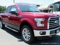 2016 Ruby Red Ford F150 XLT SuperCab 4x4  photo #31