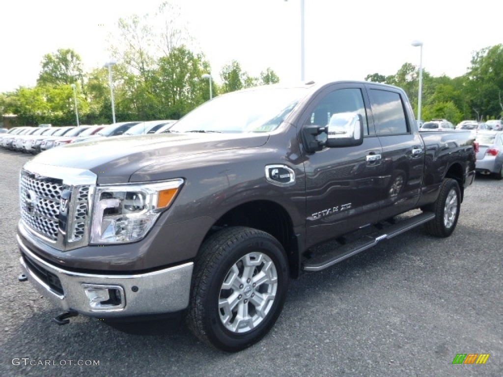 2016 TITAN XD SL Crew Cab 4x4 - Java Metallic / Black photo #8
