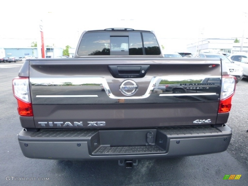 Java Metallic 2016 Nissan TITAN XD Platinum Reserve Crew Cab 4x4 Exterior Photo #113228907