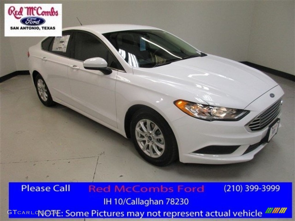 Oxford White Ford Fusion