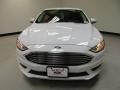 2017 Oxford White Ford Fusion S  photo #2