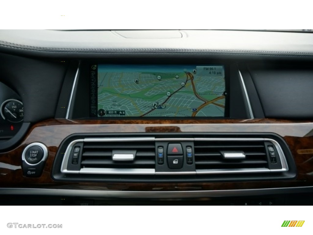 2013 7 Series 750i xDrive Sedan - Individual Azurite Black Metallic / Black photo #14