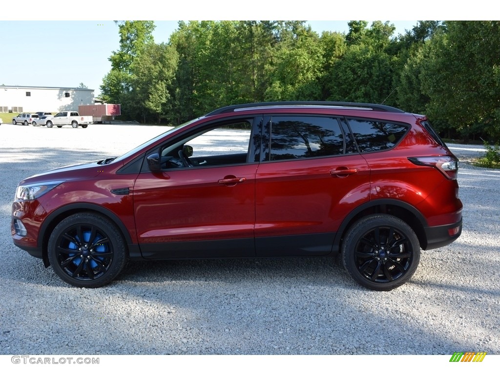 2017 Escape SE - Ruby Red / Medium Light Stone photo #7