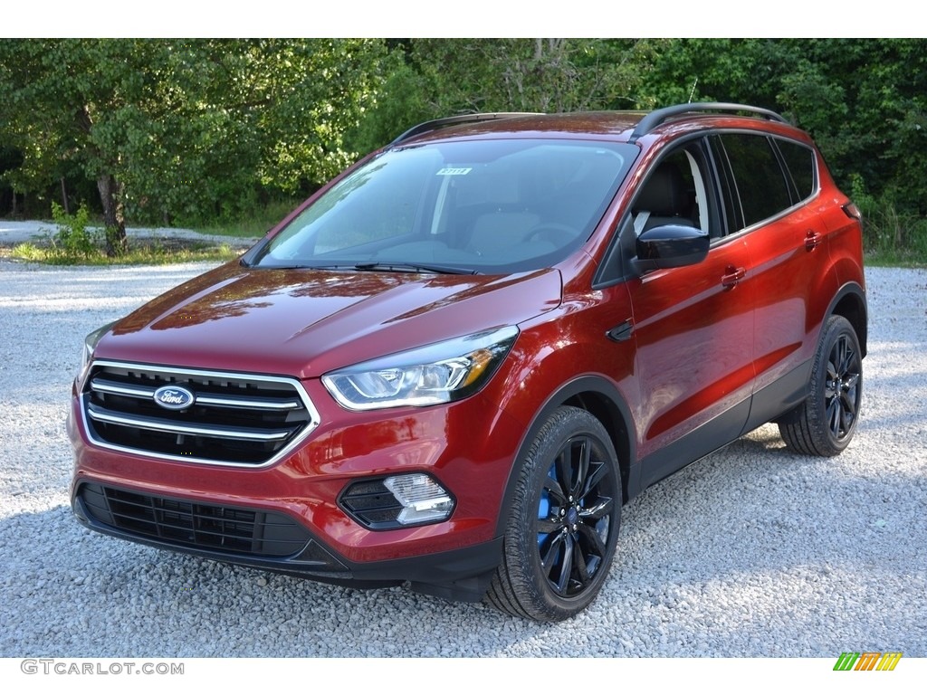 Ruby Red 2017 Ford Escape SE Exterior Photo #113232012