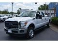 Oxford White - F250 Super Duty XLT Crew Cab 4x4 Photo No. 7