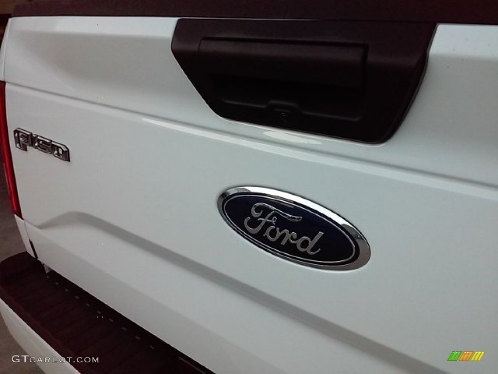 2016 F150 XL SuperCrew - Oxford White / Medium Earth Gray photo #3