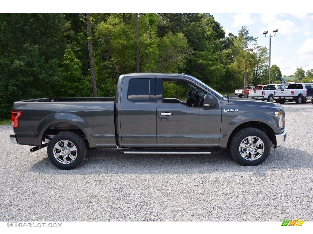 2016 F150 XLT SuperCab - Magnetic / Medium Earth Gray photo #2