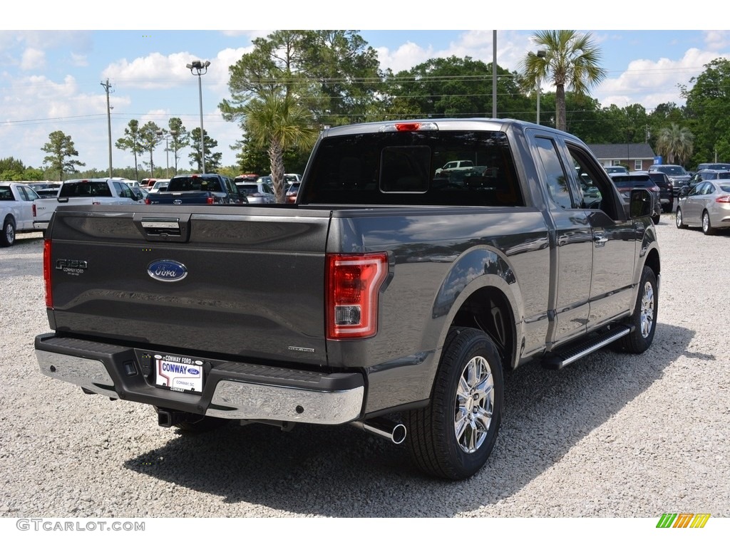2016 F150 XLT SuperCab - Magnetic / Medium Earth Gray photo #3