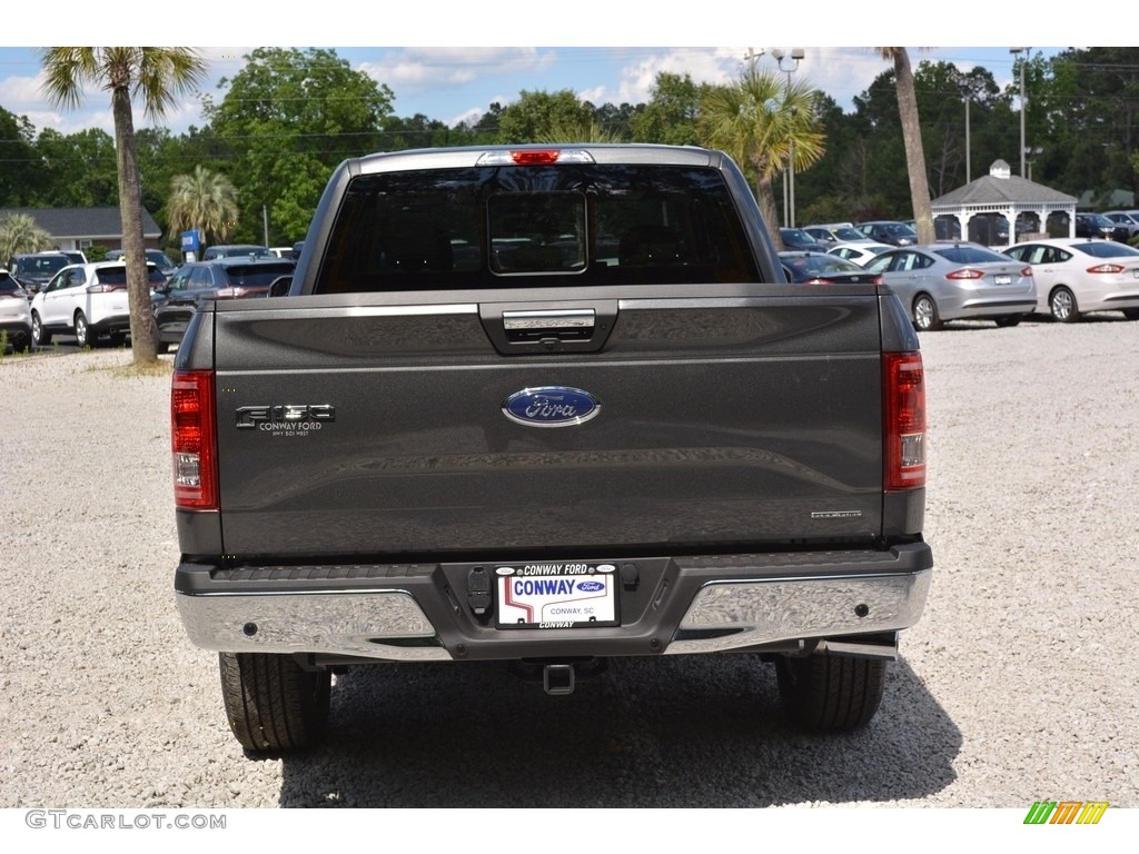 2016 F150 XLT SuperCab - Magnetic / Medium Earth Gray photo #4
