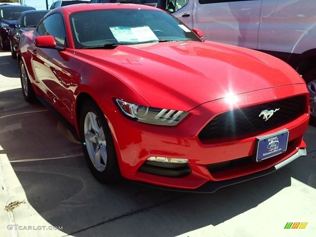 Race Red Ford Mustang