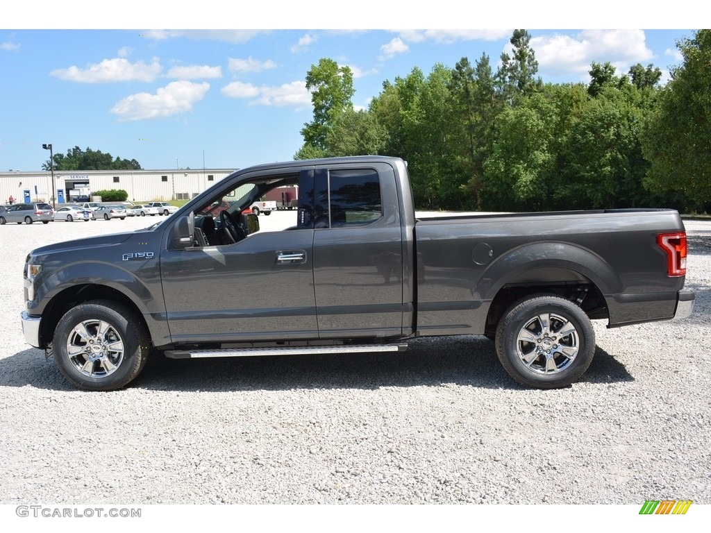 2016 F150 XLT SuperCab - Magnetic / Medium Earth Gray photo #9