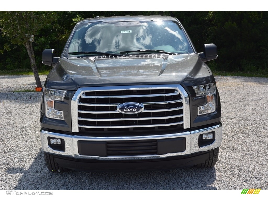 2016 F150 XLT SuperCab - Magnetic / Medium Earth Gray photo #11