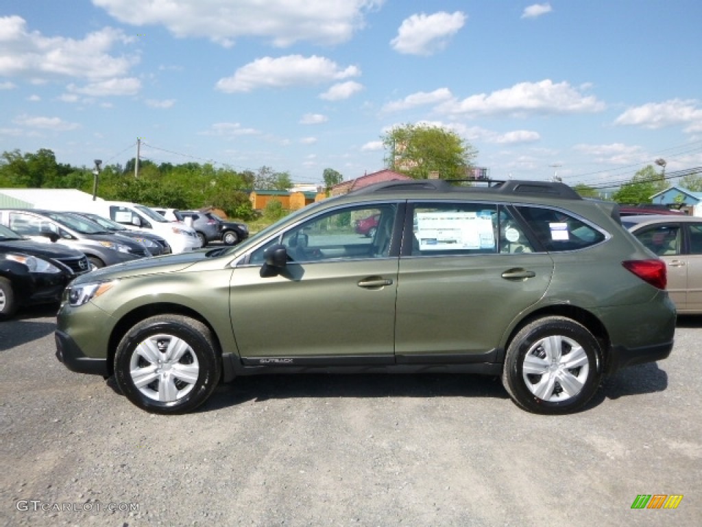 Wilderness Green Metallic 2016 Subaru Outback 2.5i Exterior Photo #113234553