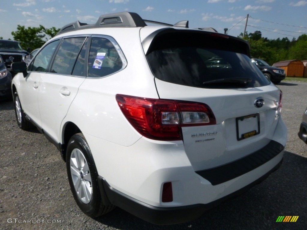 2016 Outback 2.5i Premium - Crystal White Pearl / Warm Ivory photo #10