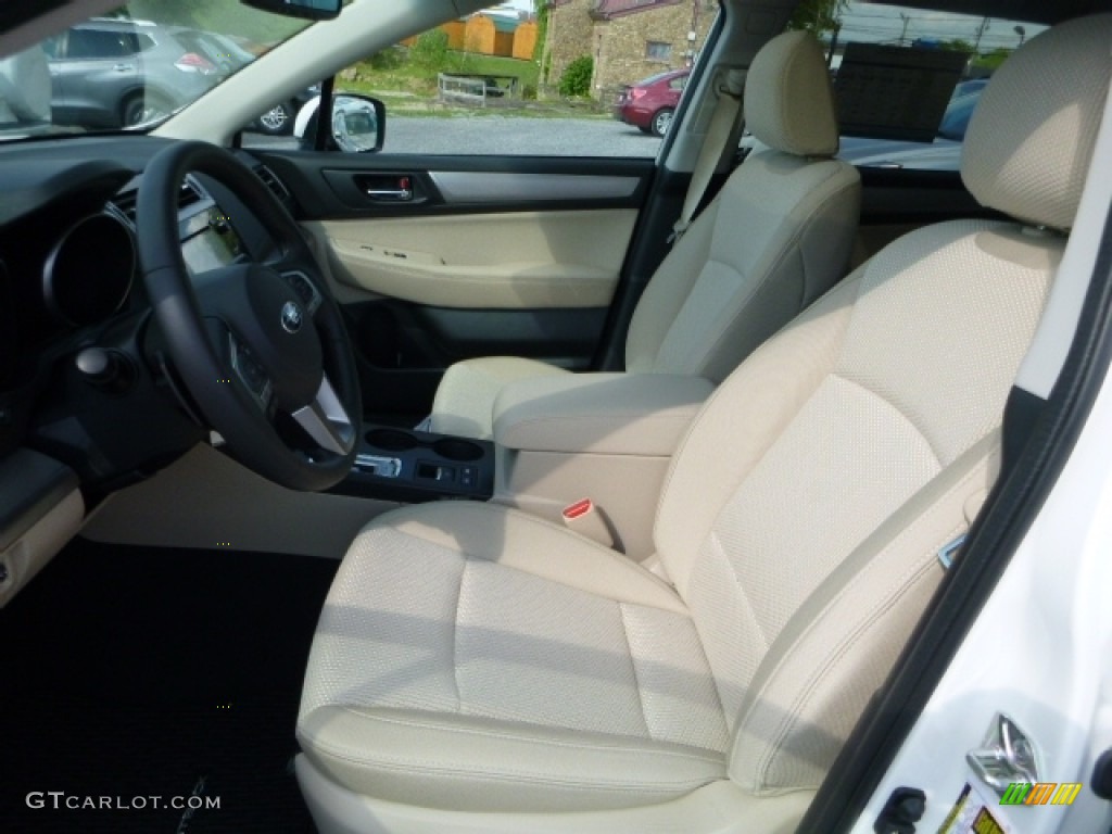 2016 Outback 2.5i Premium - Crystal White Pearl / Warm Ivory photo #14