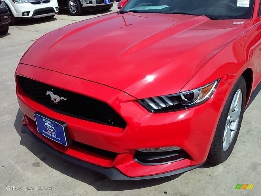 2016 Mustang V6 Coupe - Race Red / Ebony photo #7