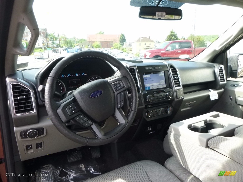 2016 F150 XLT SuperCab 4x4 - Bronze Fire / Medium Earth Gray photo #11