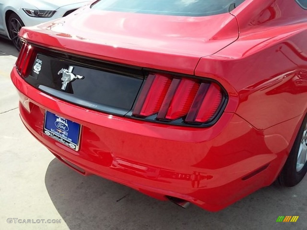 2016 Mustang V6 Coupe - Race Red / Ebony photo #13