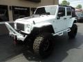 2016 Bright White Jeep Wrangler Unlimited Sport 4x4  photo #2