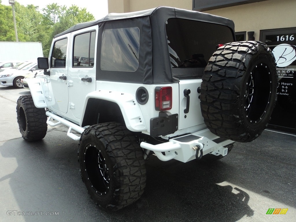 2016 Wrangler Unlimited Sport 4x4 - Bright White / Black photo #3