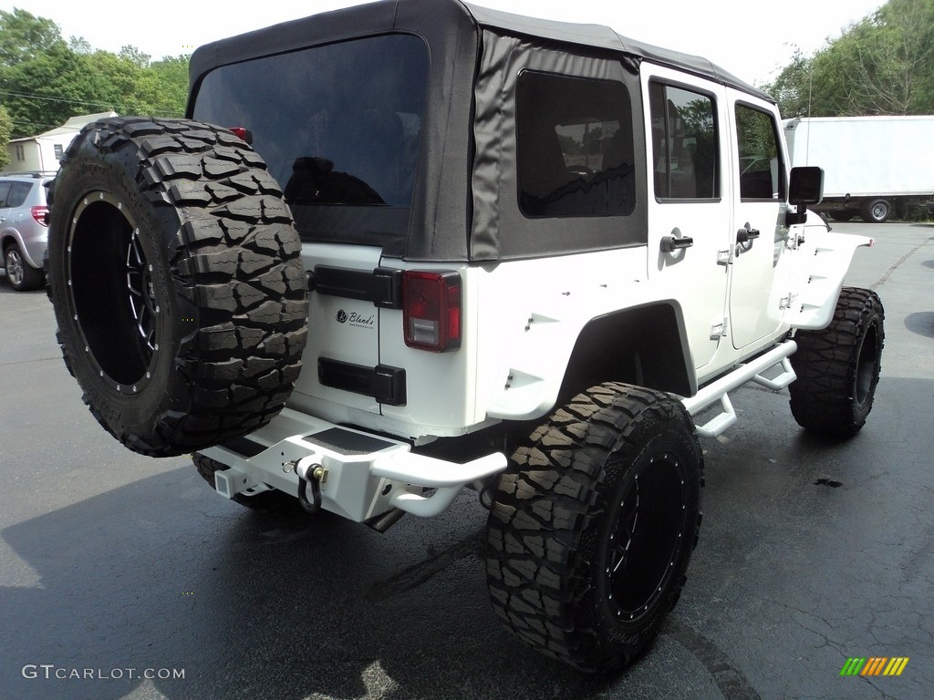 2016 Wrangler Unlimited Sport 4x4 - Bright White / Black photo #4