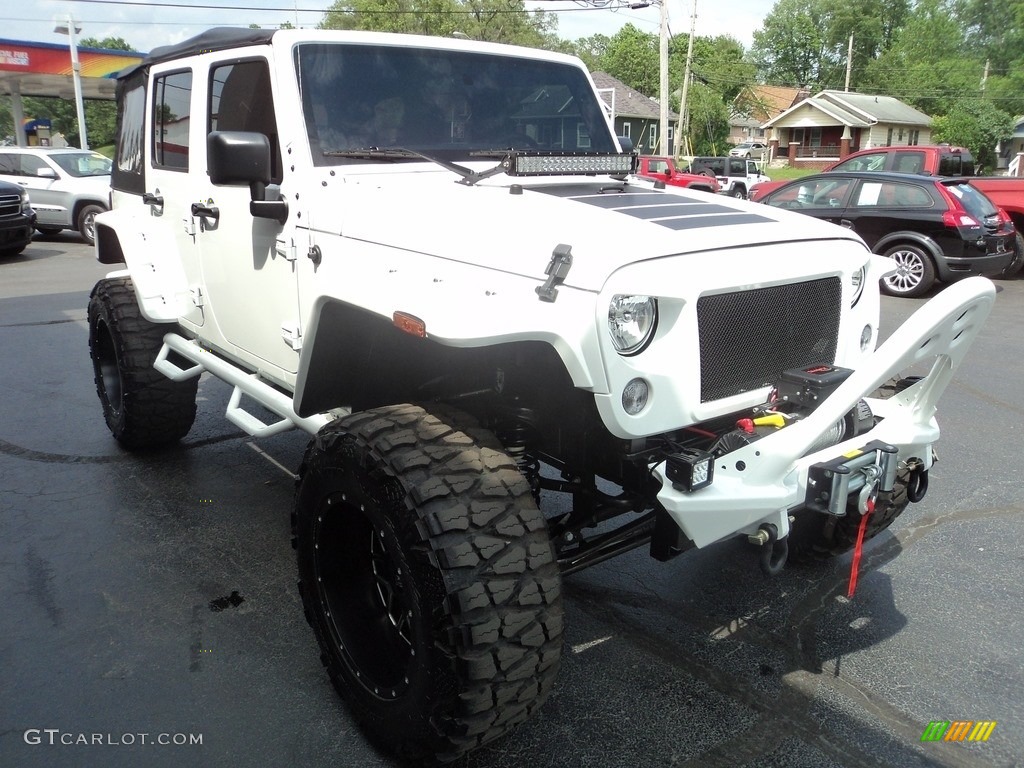 2016 Wrangler Unlimited Sport 4x4 - Bright White / Black photo #5