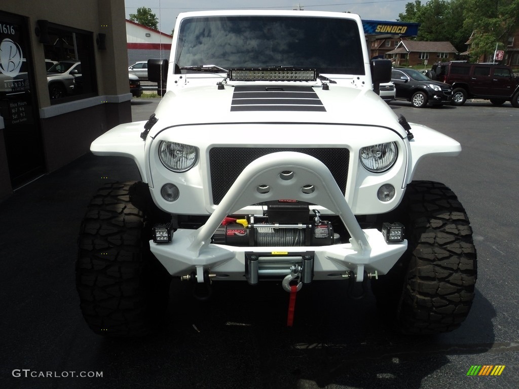 2016 Wrangler Unlimited Sport 4x4 - Bright White / Black photo #6