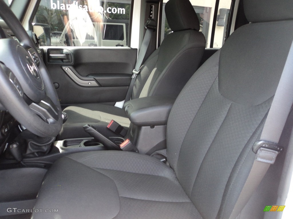 2016 Wrangler Unlimited Sport 4x4 - Bright White / Black photo #8