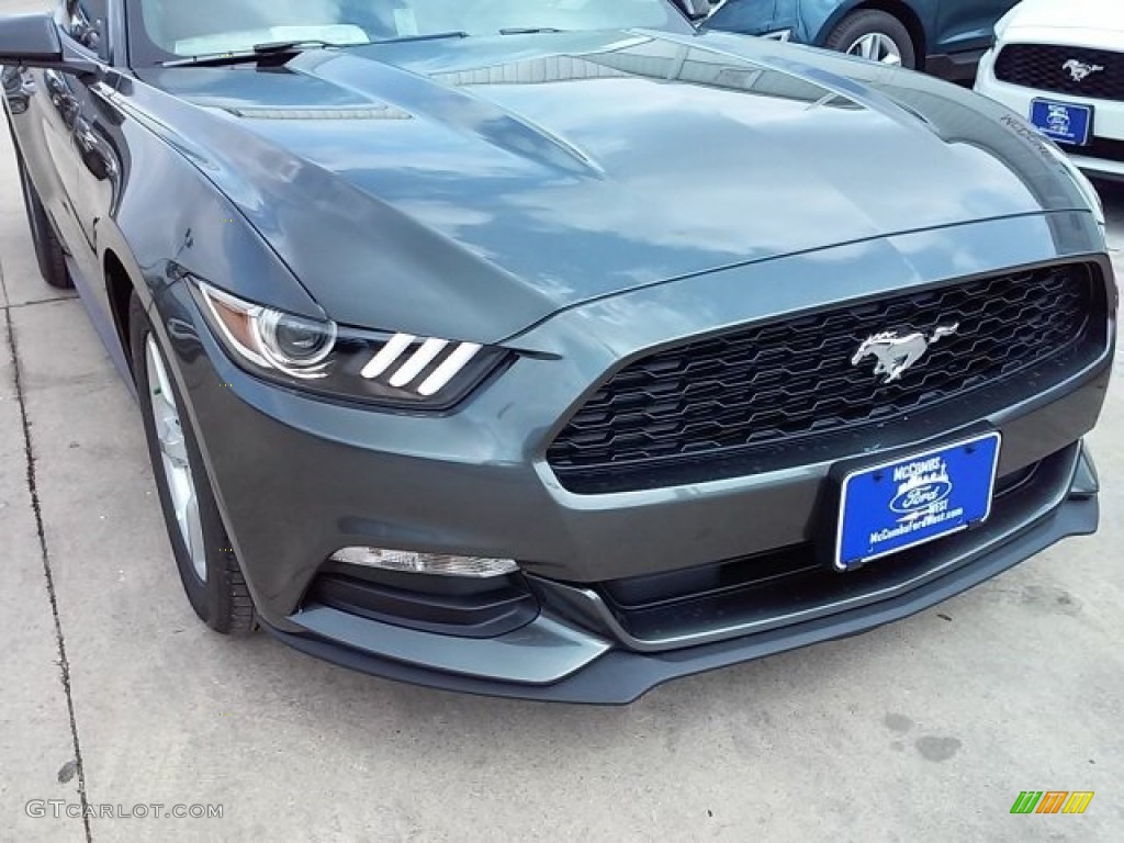 2016 Mustang V6 Coupe - Magnetic Metallic / Ebony photo #2