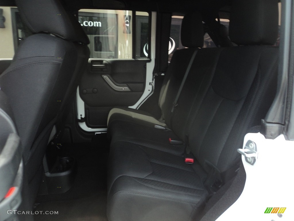 2016 Wrangler Unlimited Sport 4x4 - Bright White / Black photo #9