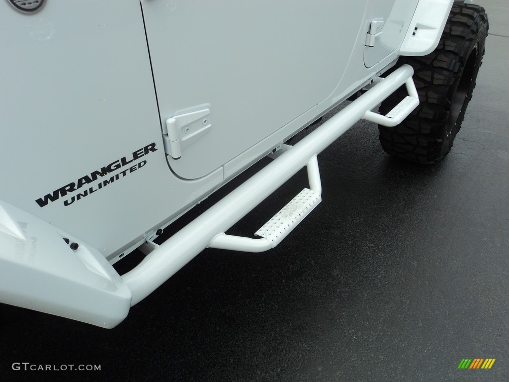 2016 Wrangler Unlimited Sport 4x4 - Bright White / Black photo #25