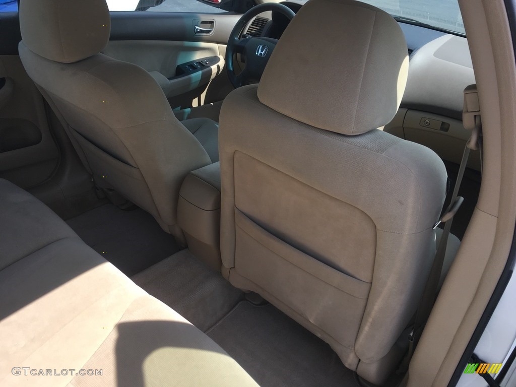 2007 Accord Value Package Sedan - Taffeta White / Ivory photo #8