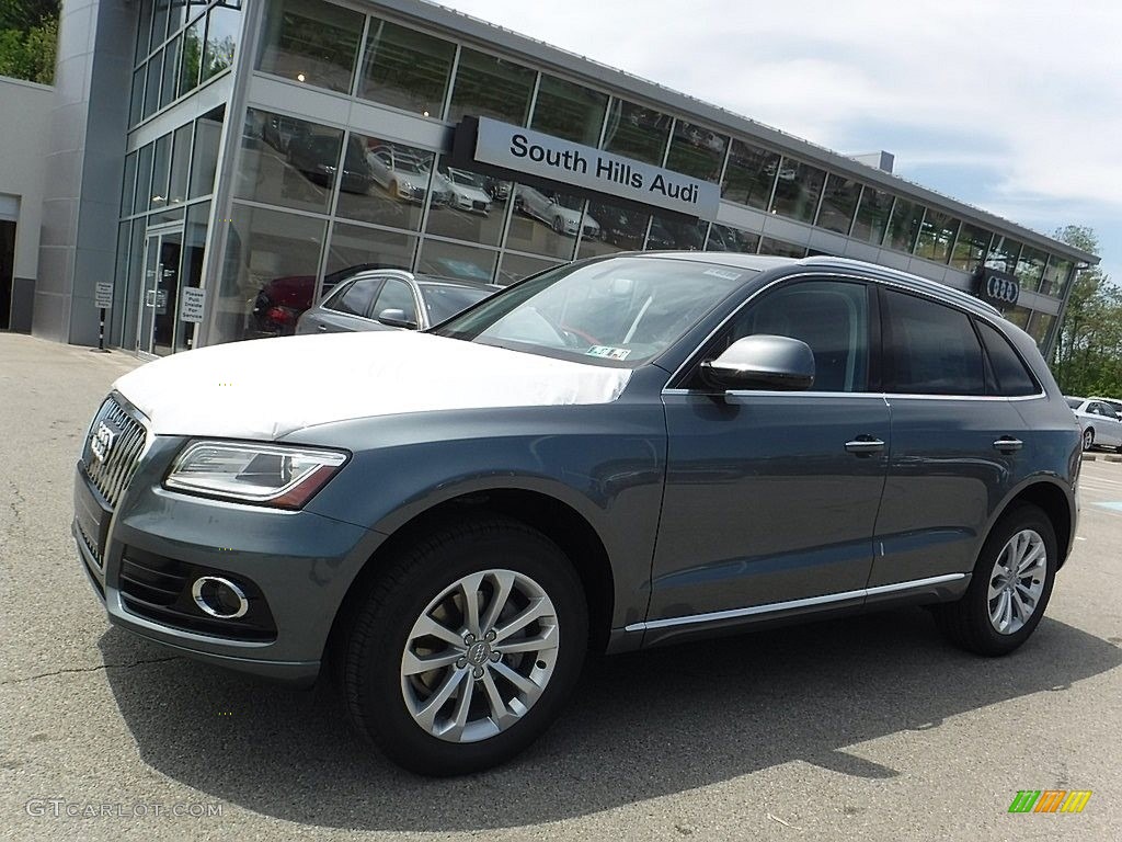 2016 Q5 2.0 TFSI Premium quattro - Monsoon Gray Metallic / Black photo #1